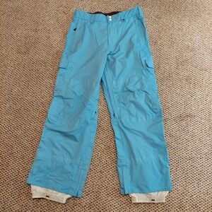 Burton‎ Snowboard Pants Womens Large Blue Cargo Ski Snow Trousers L